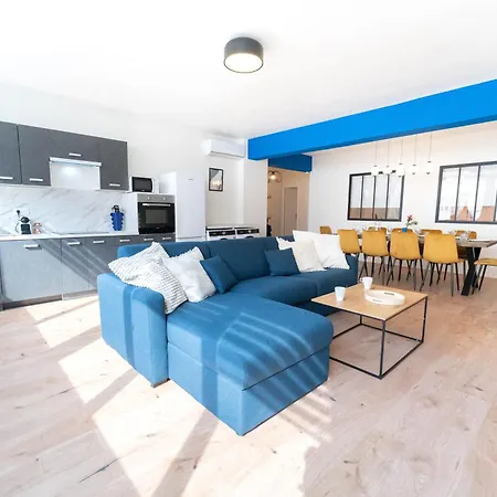 Grand Ideal Famille, Proche Plage, Bon Emplacement Pour Visiter La Cote D'azur 니스