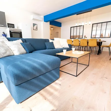 아파트 Grand Ideal Famille, Proche Plage, Bon Emplacement Pour Visiter La Cote D'azur
