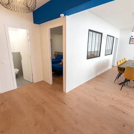 Apartamento Grand Idéal Famille, Proche Plage, Bon Emplacement Pour Visiter La Côte D'azur Nice